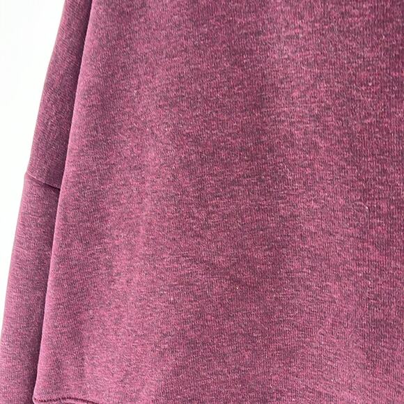 ATHLETA Plum Cowl Neck Pullover Polyester Blend Sweatshirt Top Size Medium - Picture 2 of 10